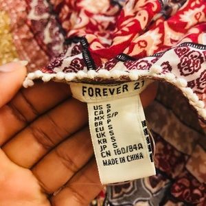 Forever 21 Bohemian Style Dress **NEVER WORN**